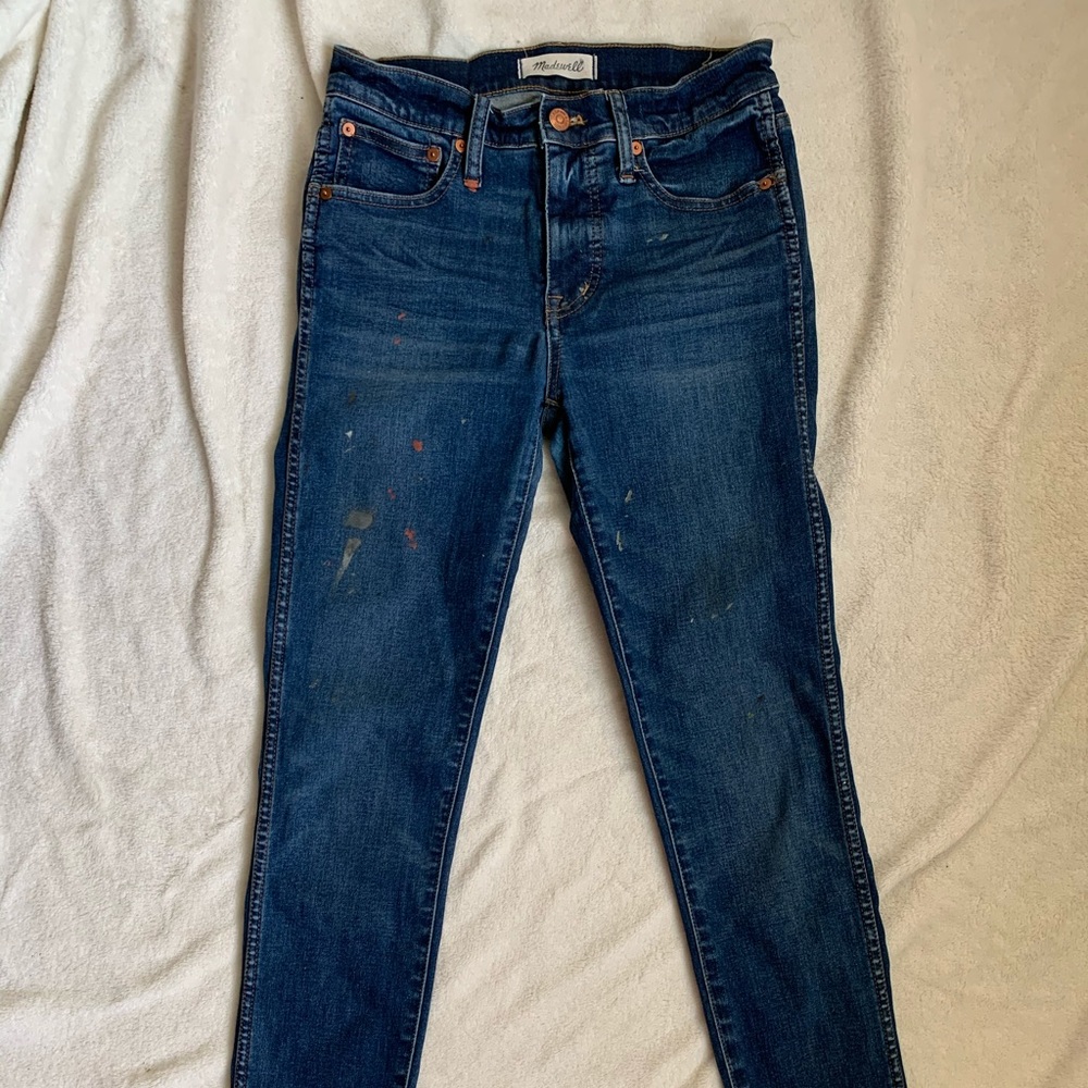 Madewell Splatter Paint Jeans